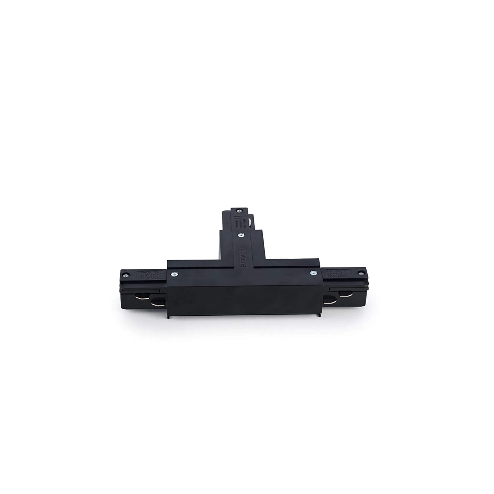 T Coupler With Feeding Option 3 Circuit Surface Mounted Track Earth Inside Left 555 1 1213 2  Eutrac 3 Circuit Surface-Black
